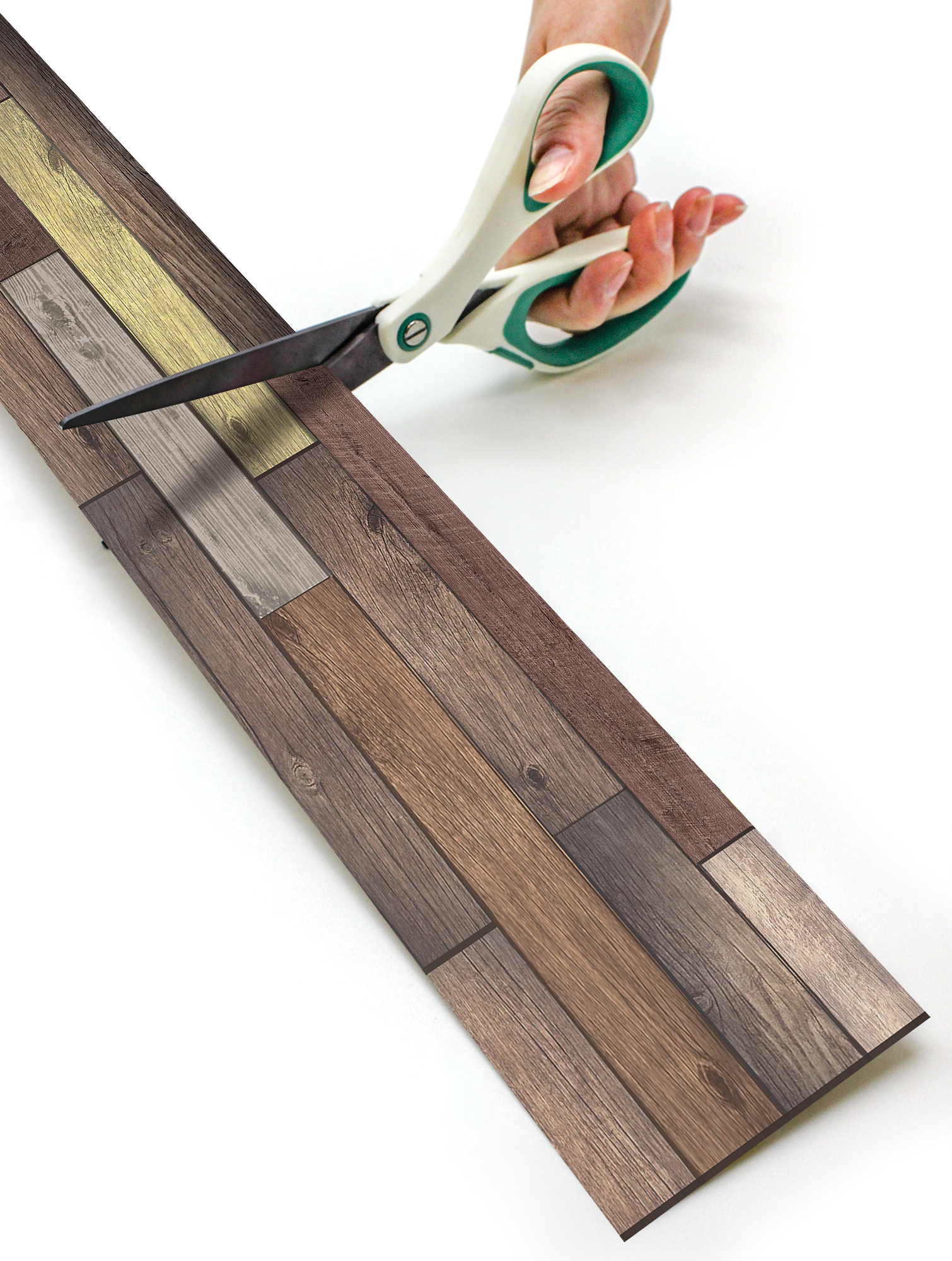 Reclaimed Wood Straight Rolled Border Trim