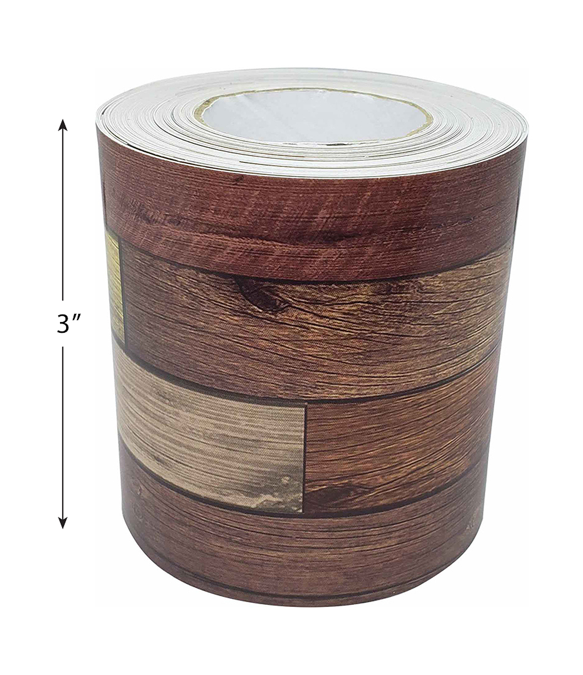 Reclaimed Wood Straight Rolled Border Trim