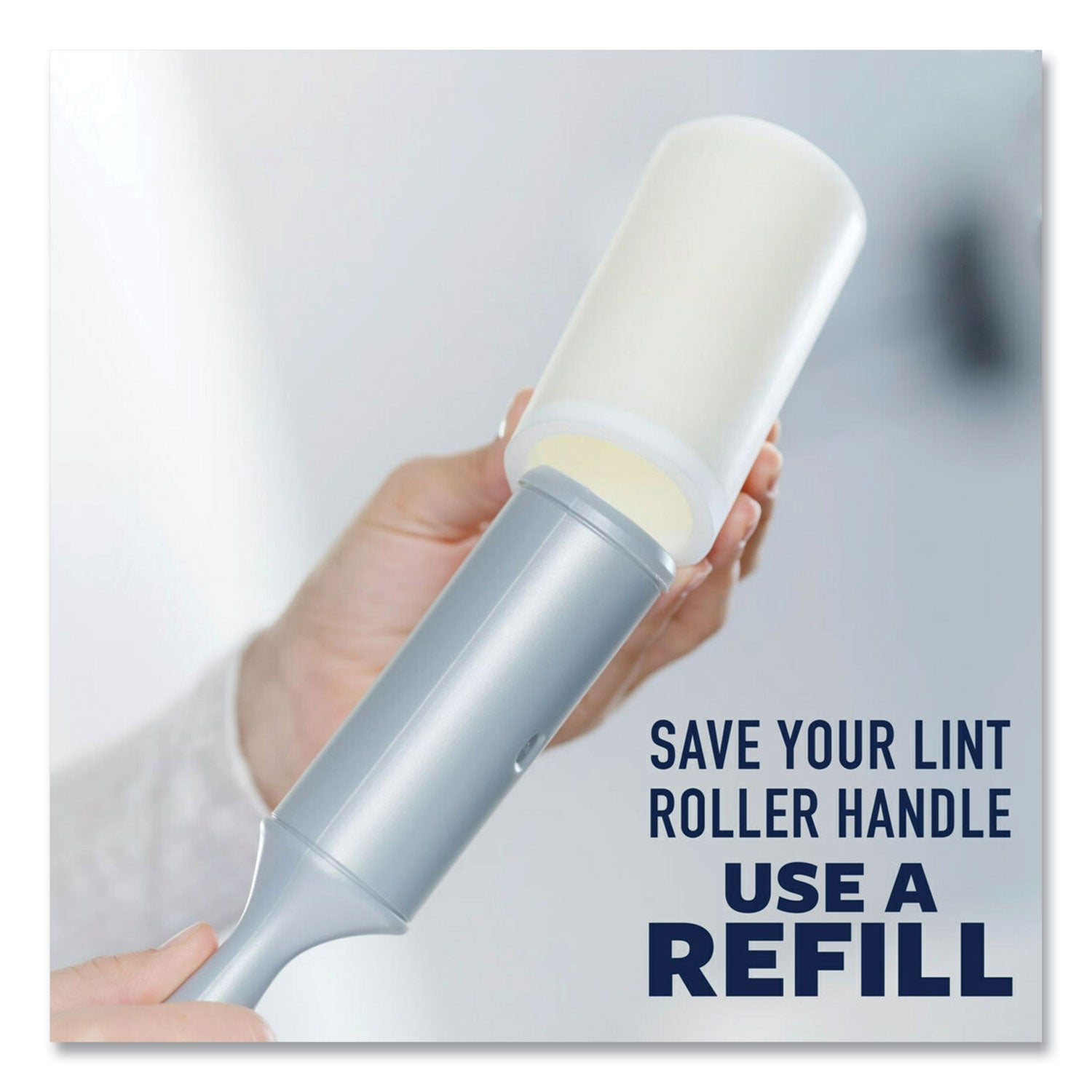 Scotch-Brite Lint Roller, Black, 70 Sheets per Roller, 1 Each