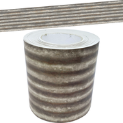 Corrugated Metal Straight Rolled Border Trim