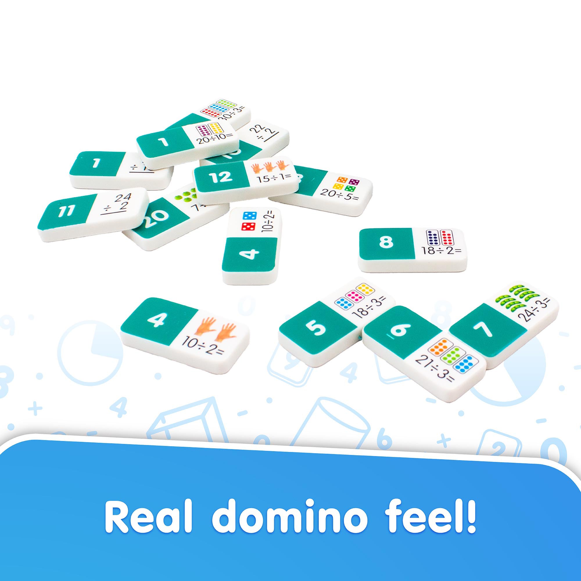 Division Match & Learn Dominoes