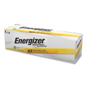 Energizer Industrial Battery - For Electronics, Construction, Facility Maintenance, Medical Center, Office, Classroom - C - 12 / Box