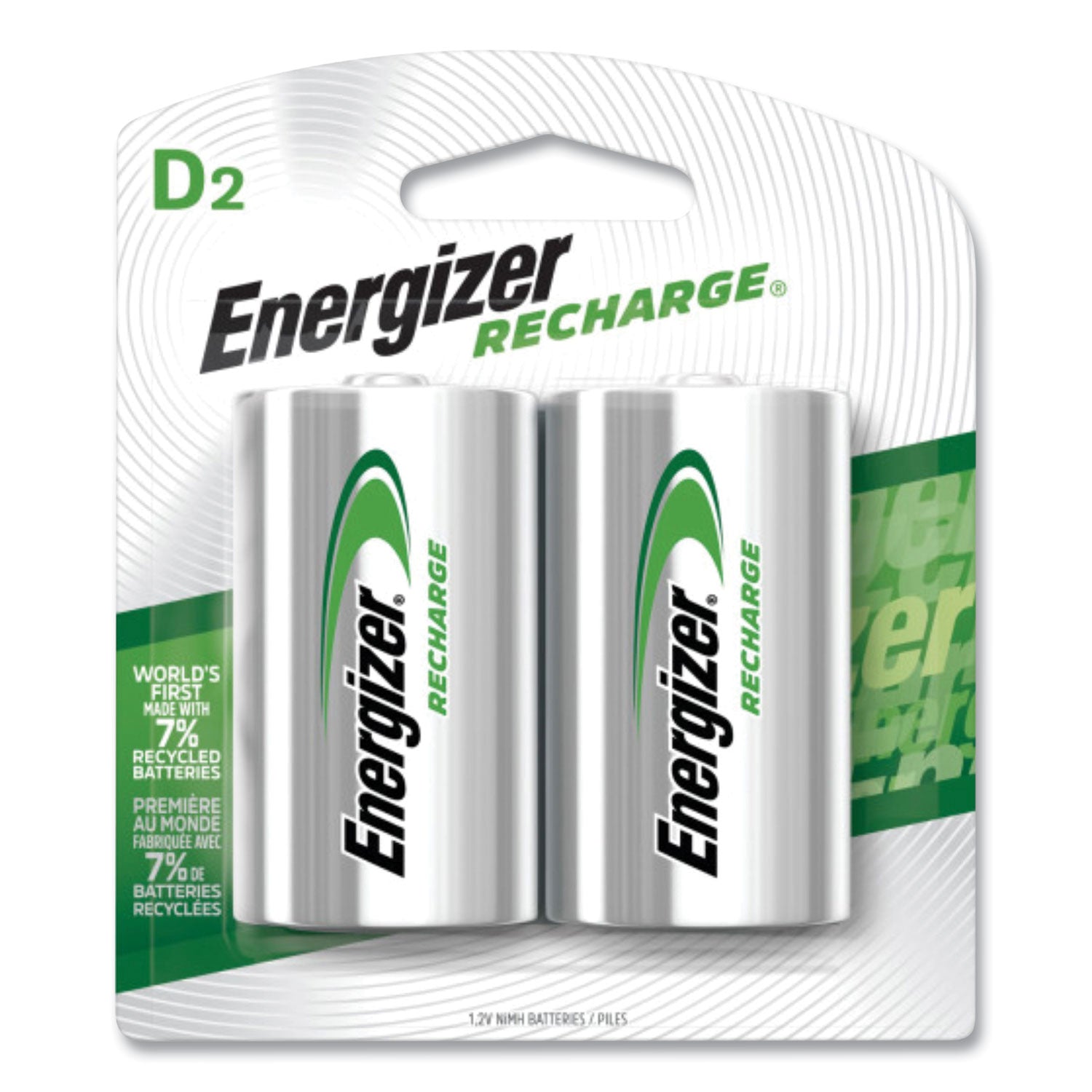 For Multipurpose - Battery Rechargeable - D - 2500 mAh - 2 / Pack