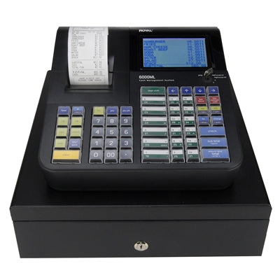 Royal 6000ML Cash Register, Black