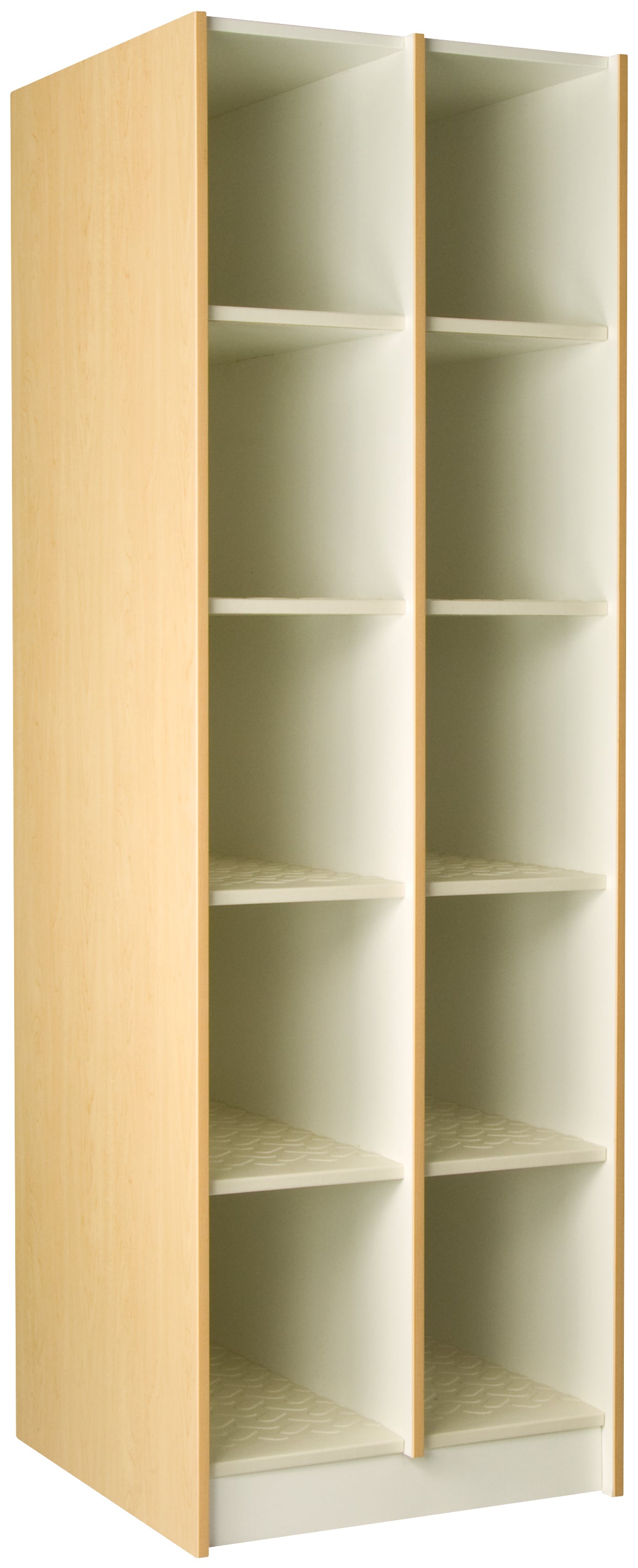 Deep Instrument Storage, Door Style: Open, Battle Creek Oak, 84"H x 27"W x 29"D, 256LB