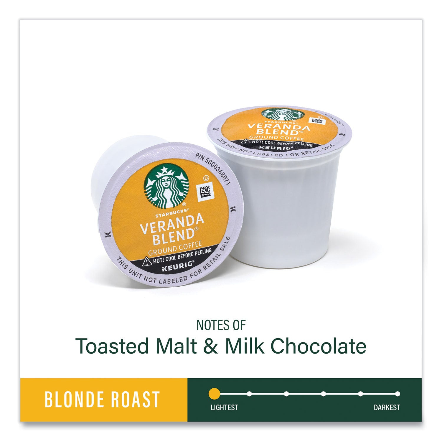 Blonde/Light - K-Cup, Pod - Veranda Blend - 72 / Carton