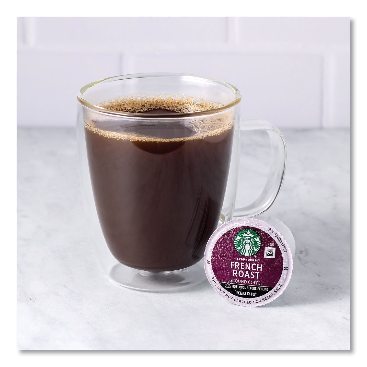 Green Rabbit K-Cup Coffee - French/Dark - K-Cup - French Roast - 72 / Carton