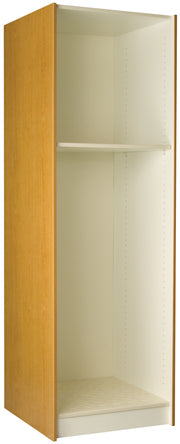 Deep Instrument Storage, Door Style: Open, Battle Creek Oak, 84"H x 27"W x 29"D, 166LB