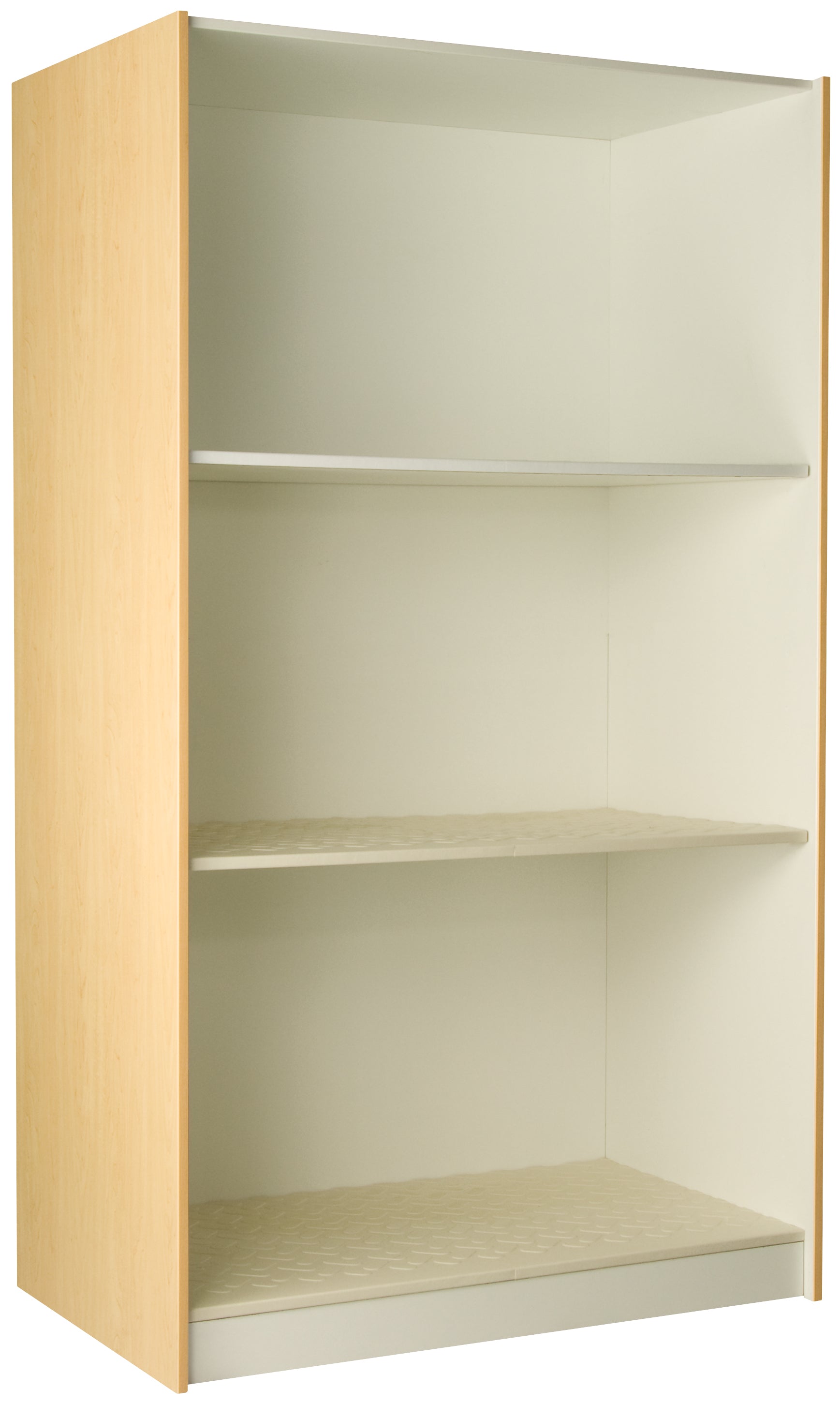 Deep Instrument Storage, Door Style: Open, Battle Creek Oak, 84"H x 48"W x 29"D, 252LB