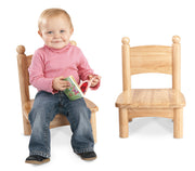 Jonti-Craft® Wooden Chair Pairs - 7" Seat Height