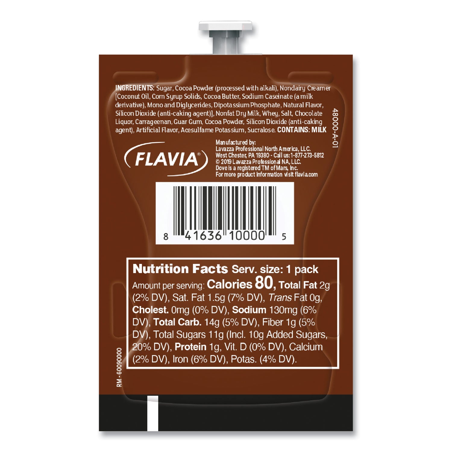 Hot Chocolate, Milk Chocolate - 72 / Carton