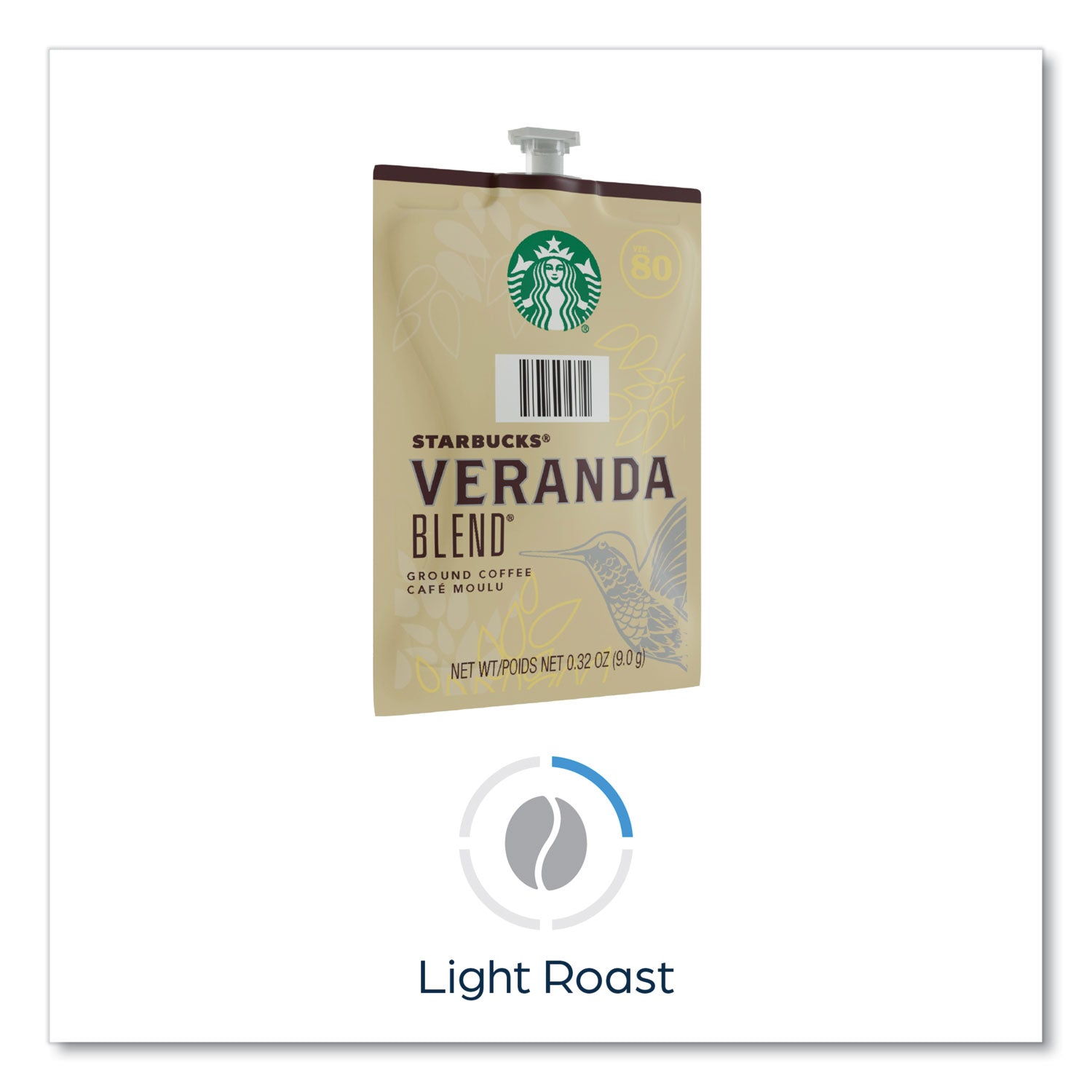 Compatible with Flavia Aroma, Flavia Barista, FLAVIA Creation 600, Flavia Creation 500, Flavia Creation 200, Flavia Creation 150, Flavia Creation 300 - Hot Coffee - Blonde/Light - 0.3 oz - Freshpack - Veranda Blend - Kosher - 76 / Carton