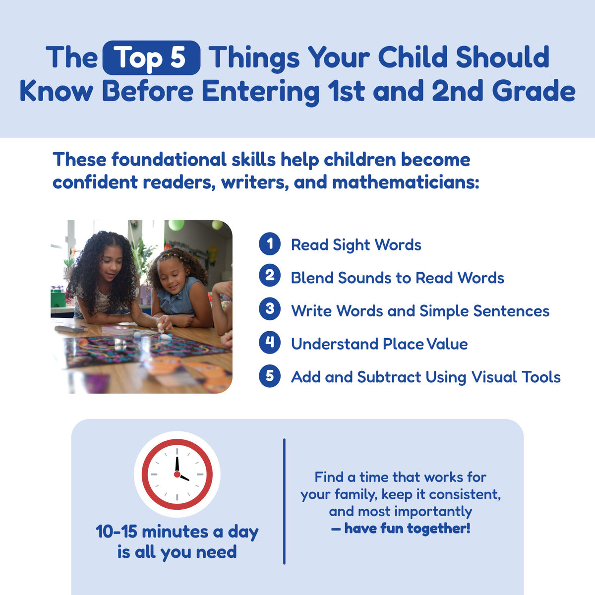 GRADES 1-2 READINESS BACKPACK