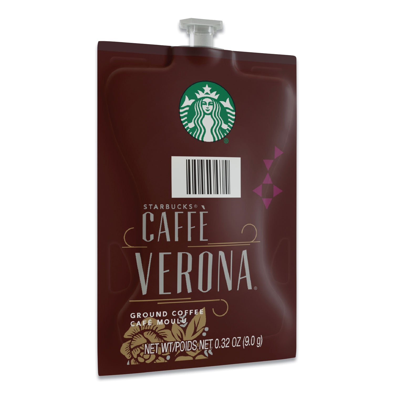 Compatible with Flavia - American, Hot Coffee - Dark - Freshpack - Caffe Verona, Classic, Dark Cocoa - Kosher - 76 / Carton