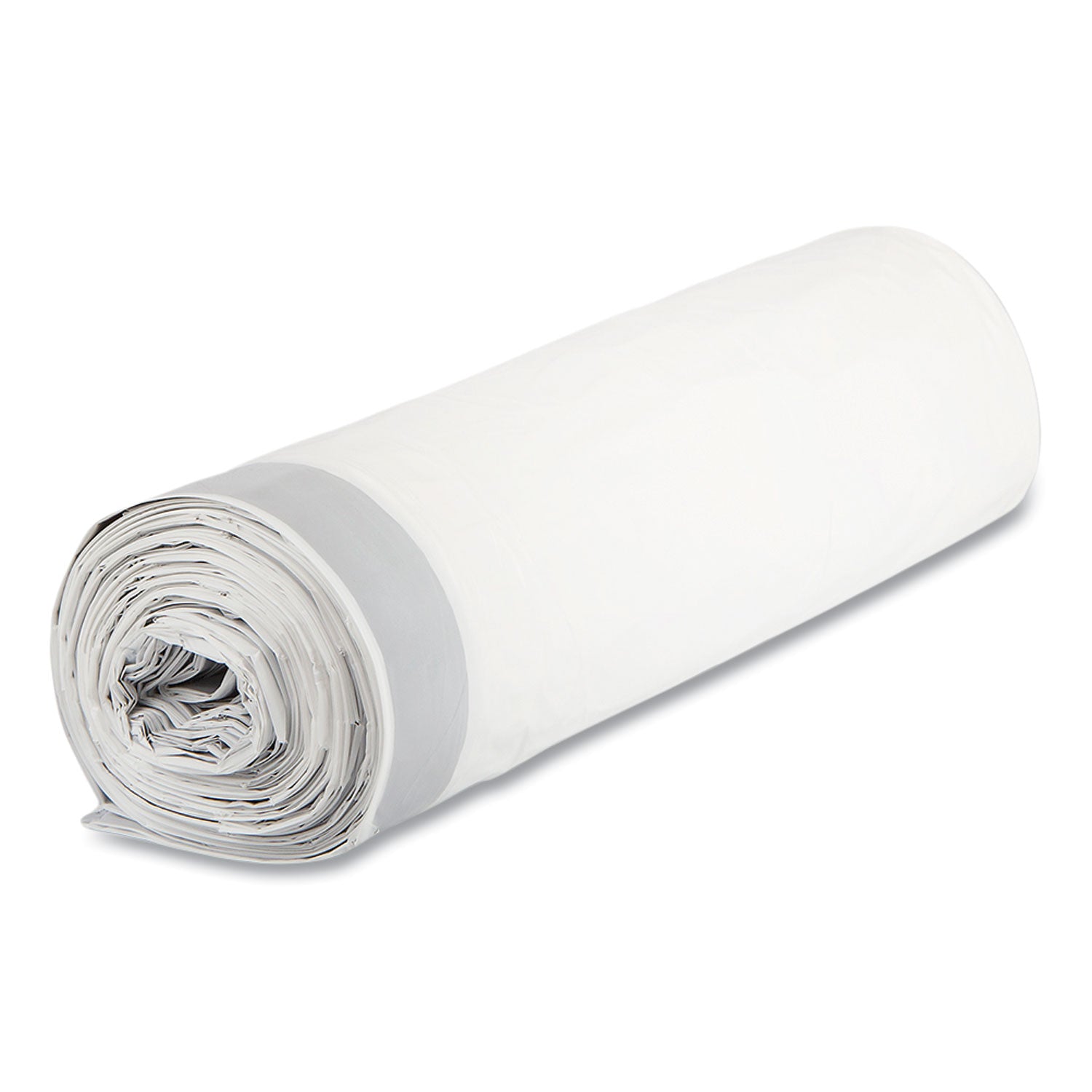55 gal Capacity - 42.50" Length x 35.50" Width x 1.90 mil (48 Micron) Thickness - Draw Tape, Drawstring Closure - Natural - Garbage, Can Liner - 1/Carton - 1 Carton