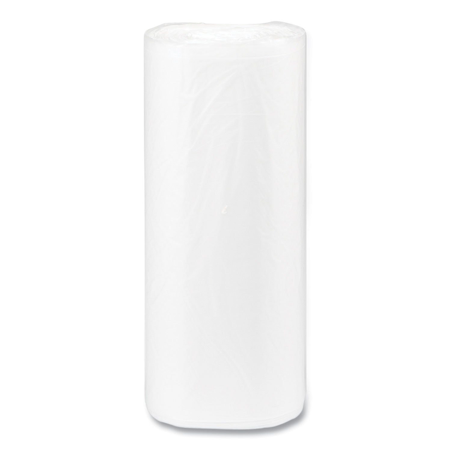 Inteplast Trash Bag - 16 gal Capacity - 24" Width x 0.31 mil (8 Micron) Thickness - High Density - Tie Closure - Natural, Brown - Virgin Resin - Industrial - 1 Pack