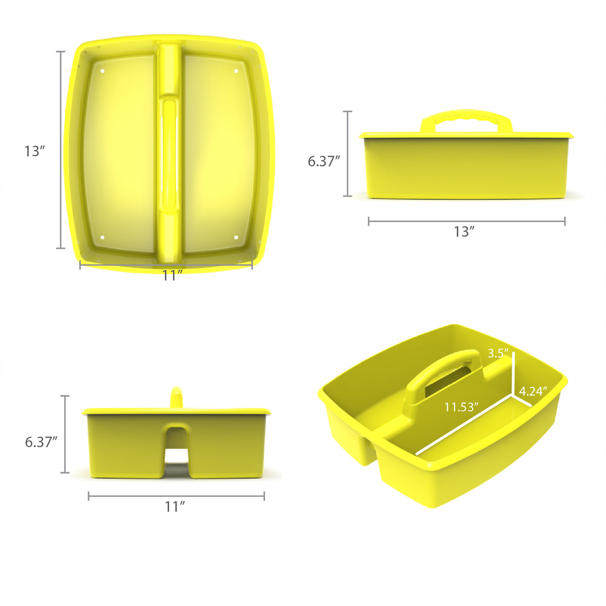 LARGE CADDY YELLOW