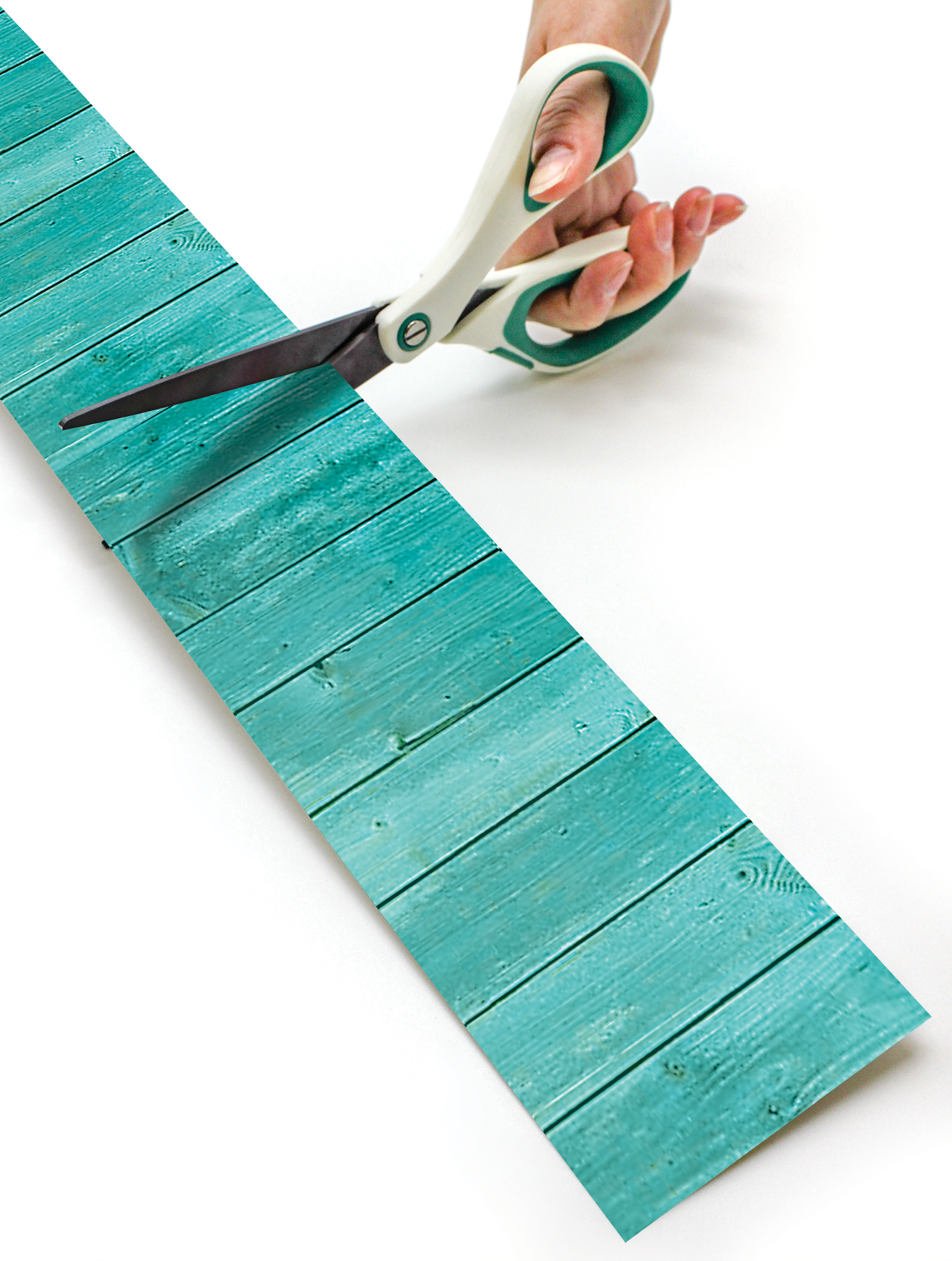 Shabby Chic Wood Straight Rolled Border Trim