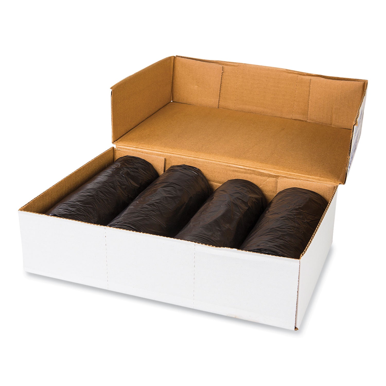 60 gal Capacity - 58" Width x 19 mil (483 Micron) Thickness - High Density - Black - High-density Polyethylene (HDPE) - Kitchen, Breakroom - 150 Case