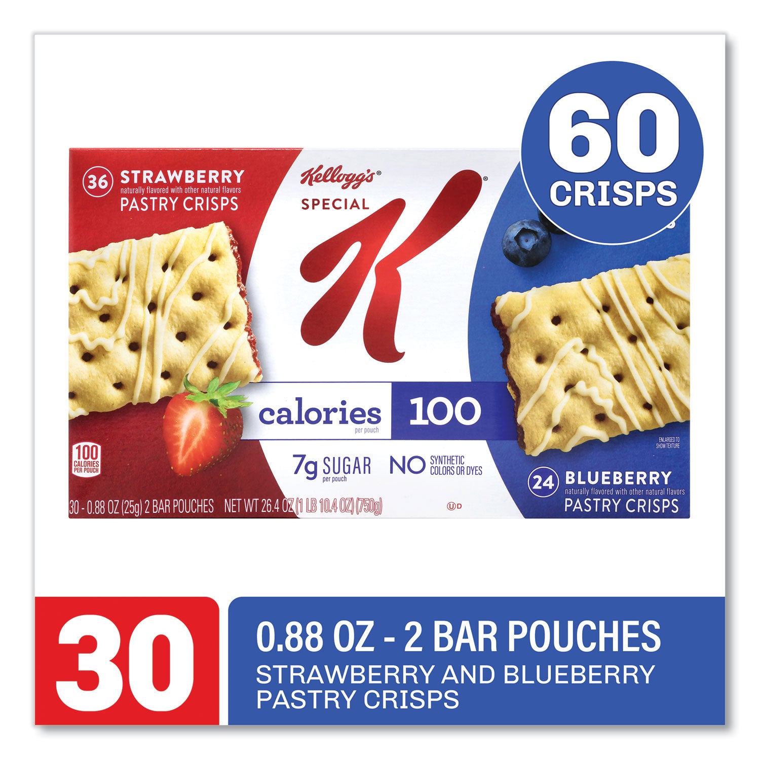 Cholesterol-free, Individually Wrapped, Low Calorie - Assorted - 0.88 oz - 60 / Carton