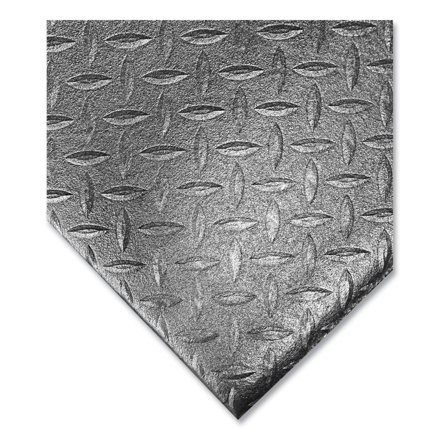 Tuff-Spun Foot Lover Diamond Surface Mat, Rectangular, 36 x 60, Black