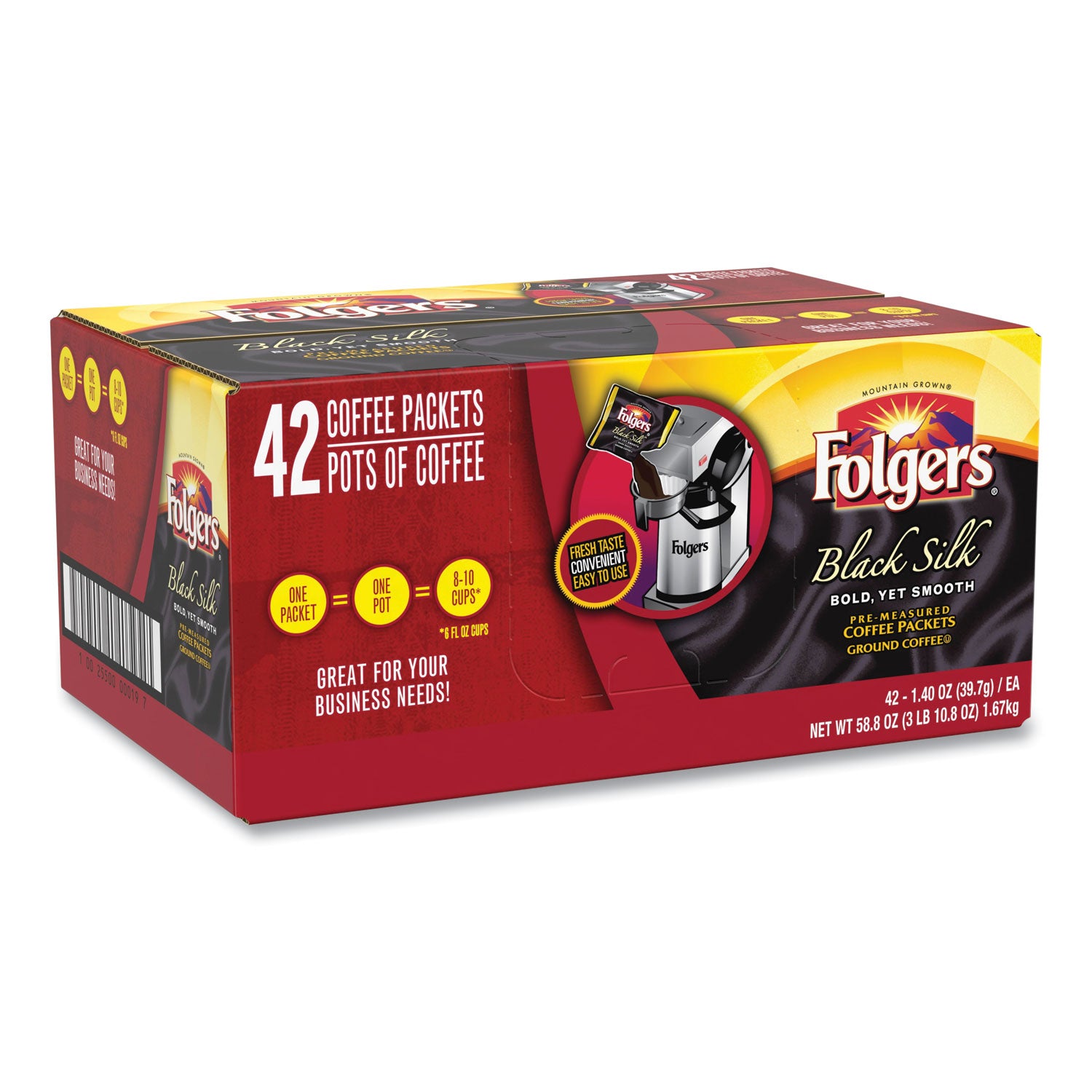 Regular - Dark - 1.4 oz - Fraction Pack - 42 / Carton