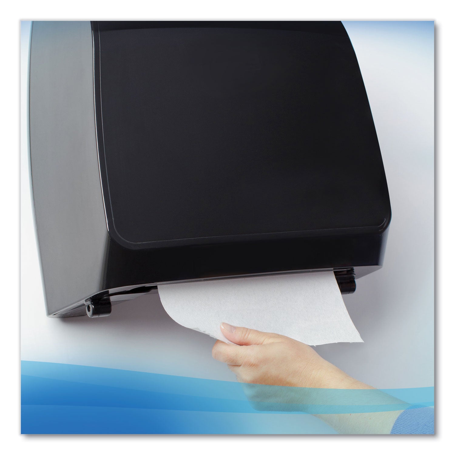 1 Ply - 8" Width x 950 ft Length - White - Paper - 6 / Carton