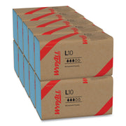 1 Ply - Single Fold - 9.10" Width x 10.25" Length - Blue - Paper - 224/Pack - 10 / Carton