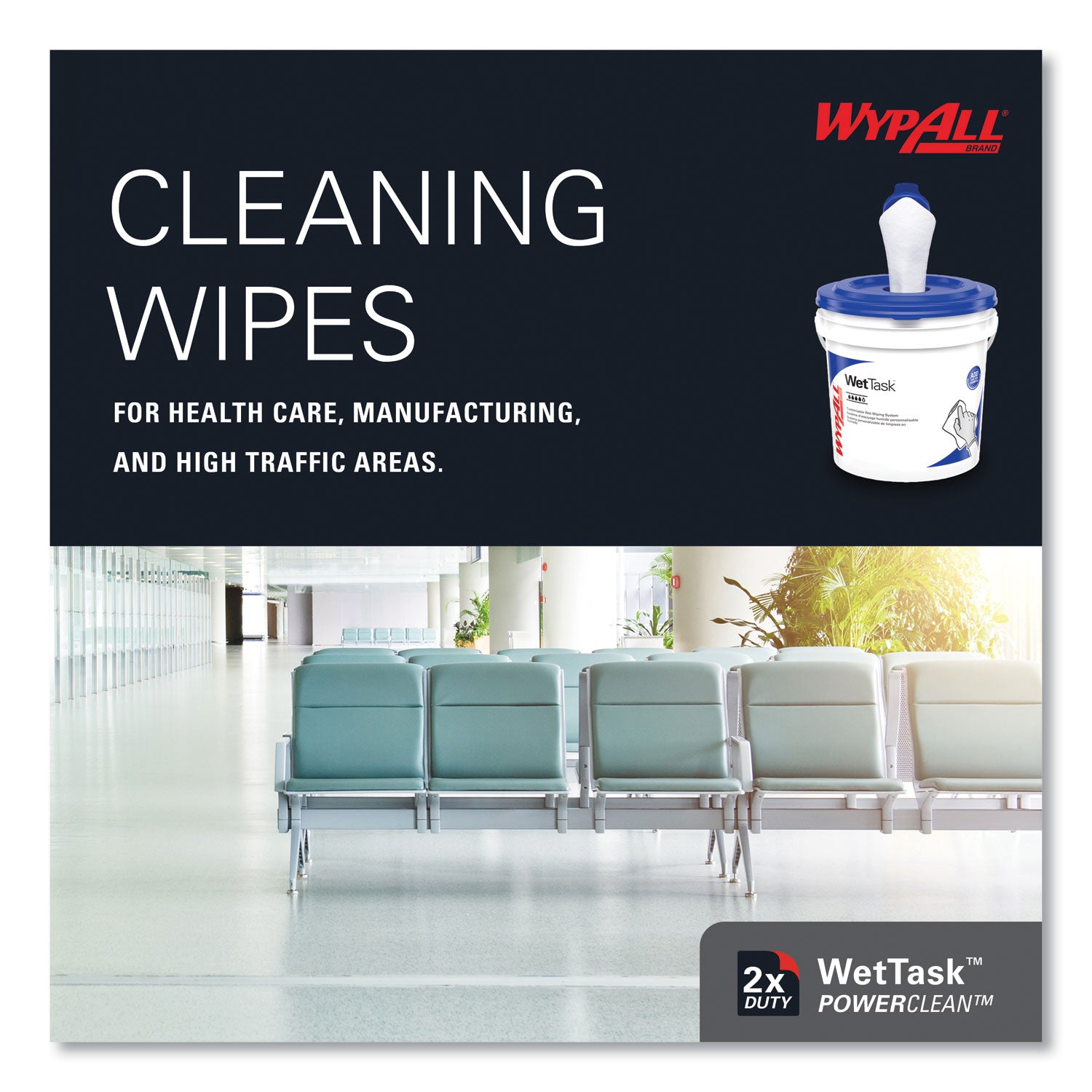 KIMTECH Wipers for Solvents - For Healthcare - 12.50" Length x 12" Width - Recommended For: Solvent Remover - Soft, Absorbent, Durable, Strong - White - 6 / Carton