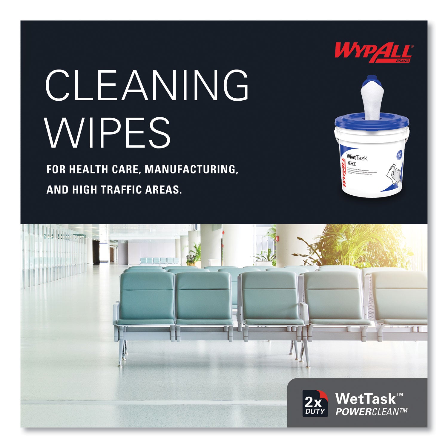 KIMTECH Wipers for Solvents, White, 275 Wipers per Roll, 2 Rolls per Carton, Absorbent and Soft