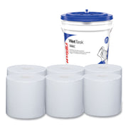 For Multi Surface - 6" Length x 12" Width - White - 140/Roll - 1 Carton