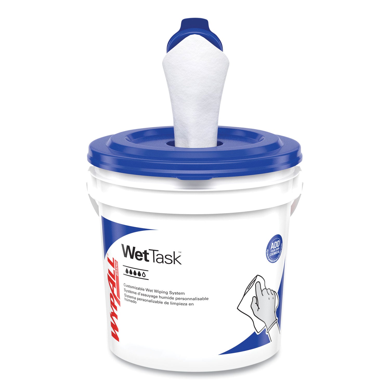 For Multi Surface - 6" Length x 12" Width - White - 140/Roll - 1 Carton
