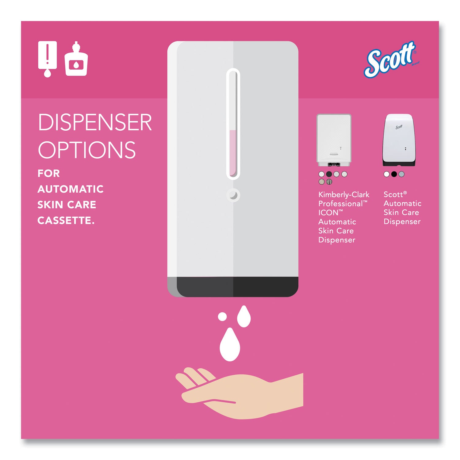 Scott Foam Hand Soap with Moisturizers - Foam - 1.27 quart - Floral - Hands-free Dispenser - For All Skin - Moisturising Hands-free Dispenser - 2 / Carton