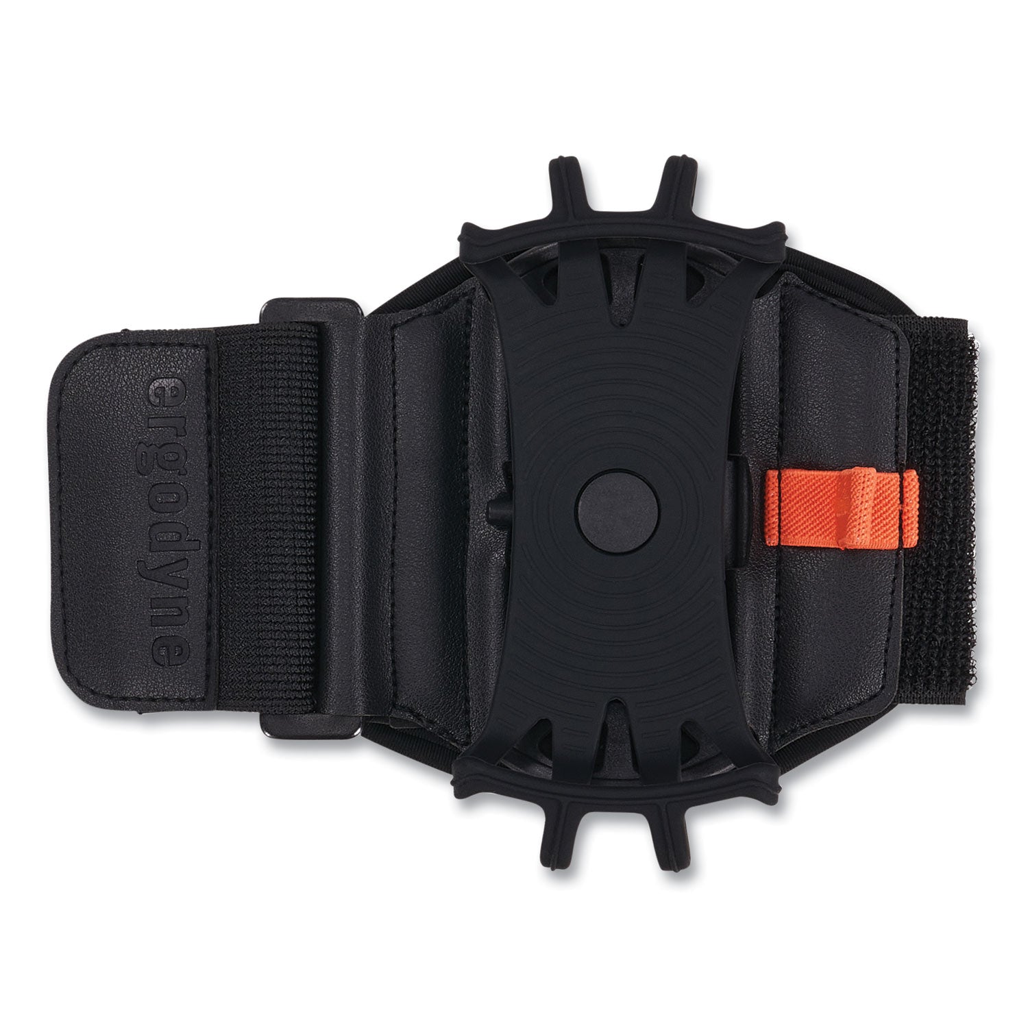 Ergodyne Squids 5545 Wrist Mount, Black, Landscape/Portrait Orientation, 360° Rotation, Flexible Fit, Includes Extended Strap, 1 Each