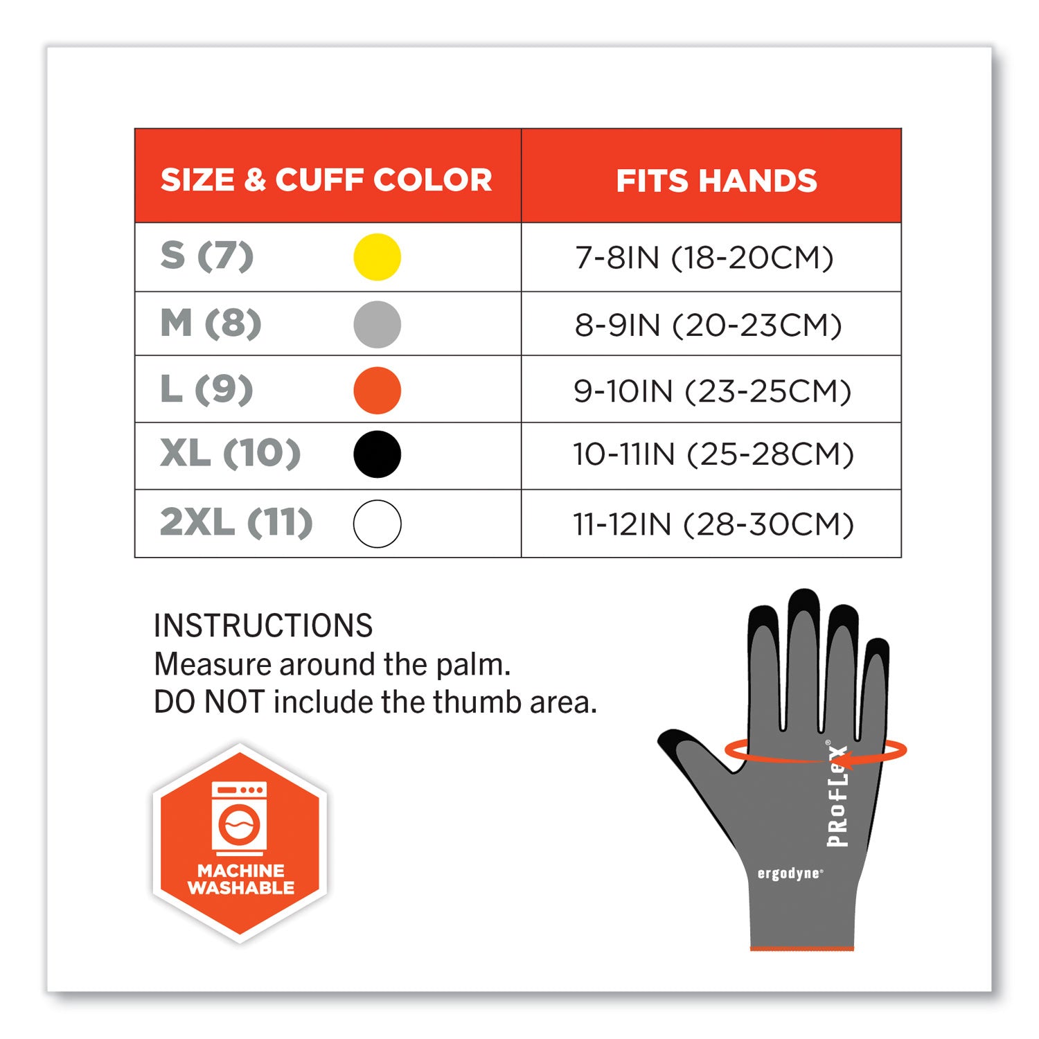 ProFlex 7043 ANSI A4 Nitrile Coated CR Gloves, Gray, Large, 1 Pair
