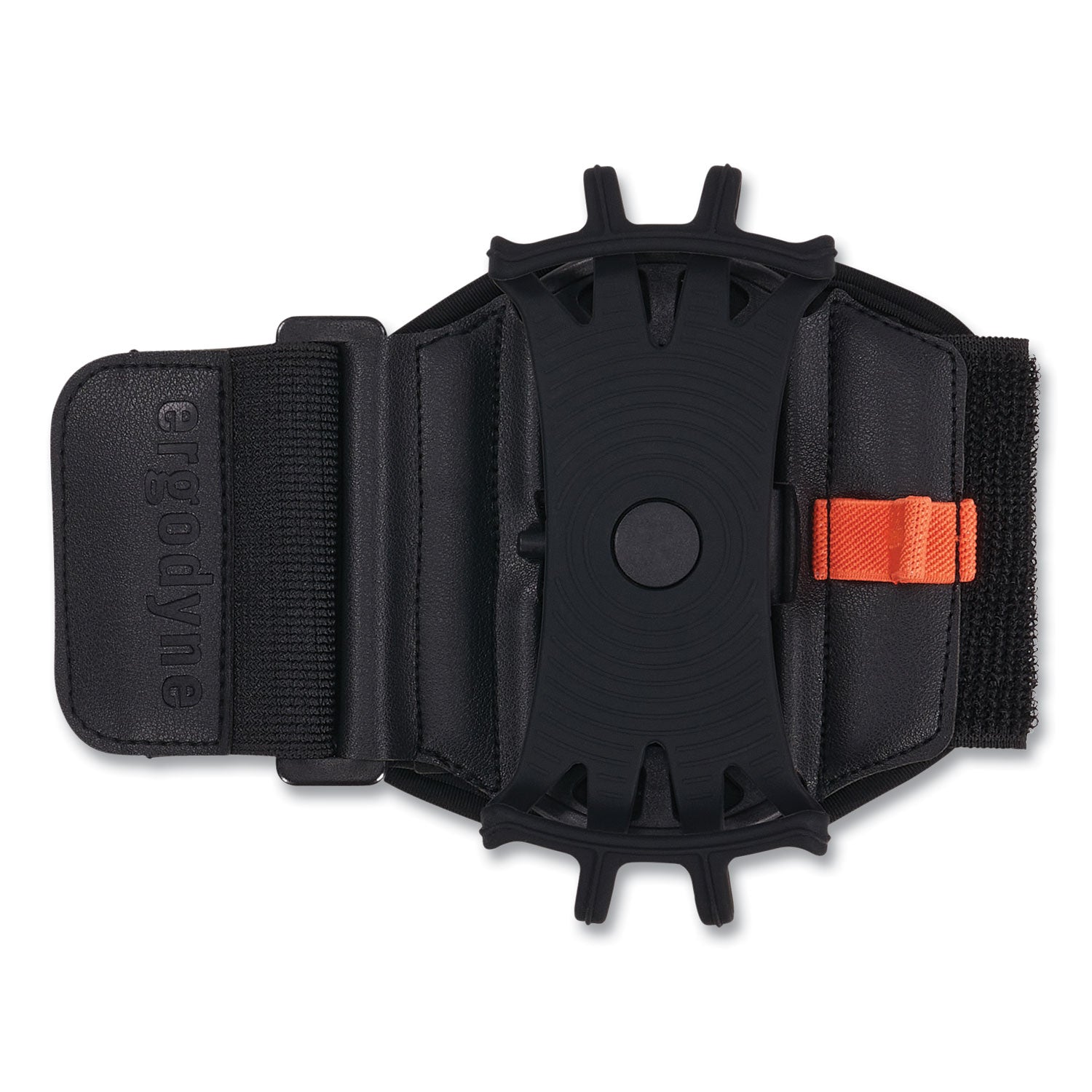 Ergodyne Squids 5545 Wrist Mount, Black, Landscape/Portrait Orientation, 360° Rotation, Flexible Fit, Includes Extended Strap, 1 Each