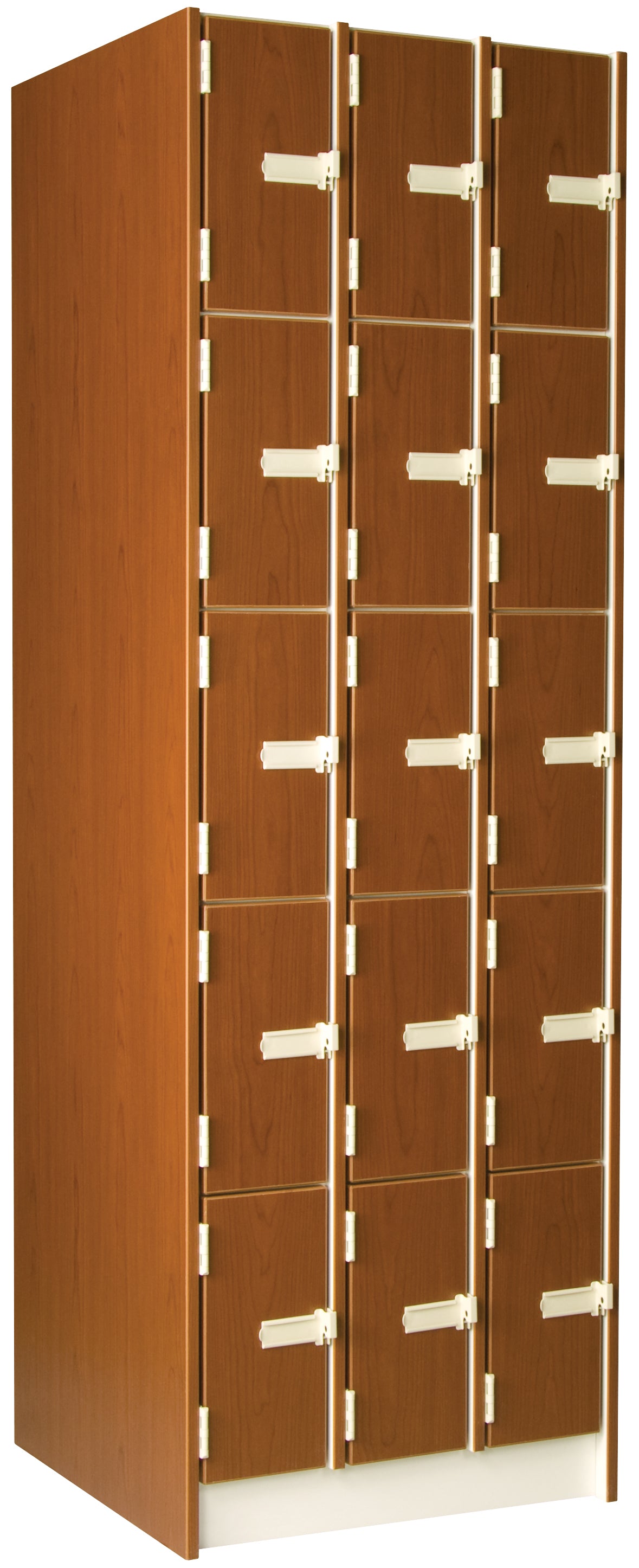 Deep Instrument Storage, Door Style: Solid Doors, Battle Creek Oak, 84"H x 27"W x 29"D, 345LB