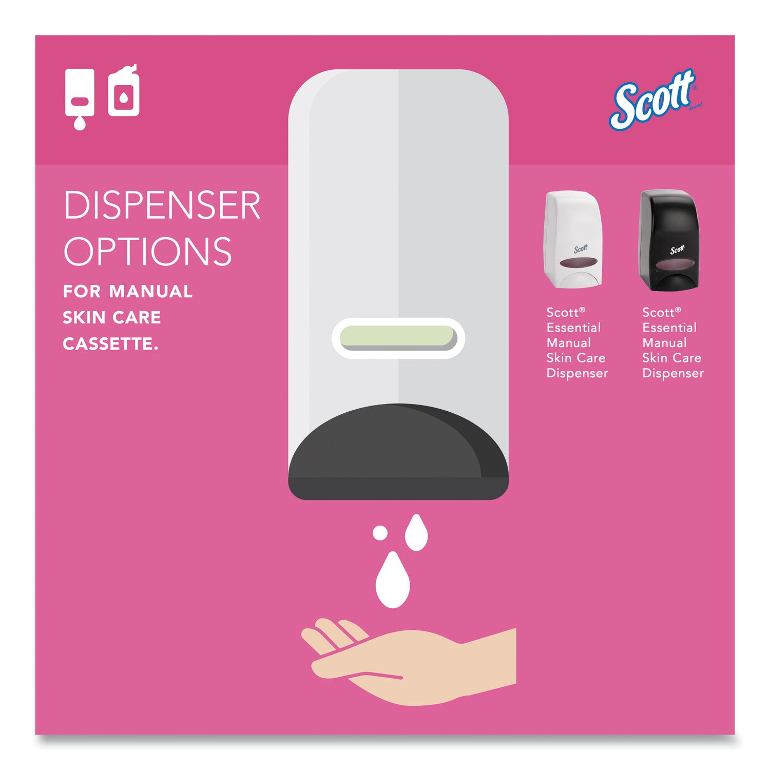 Scott Foam Skin Cleanser w/Moisturizers - Floral Scent - 1.06 quart - Hands-free Dispenser - Kill Germs - Office, Healthcare - Moisturizing - Pink - 1 Each
