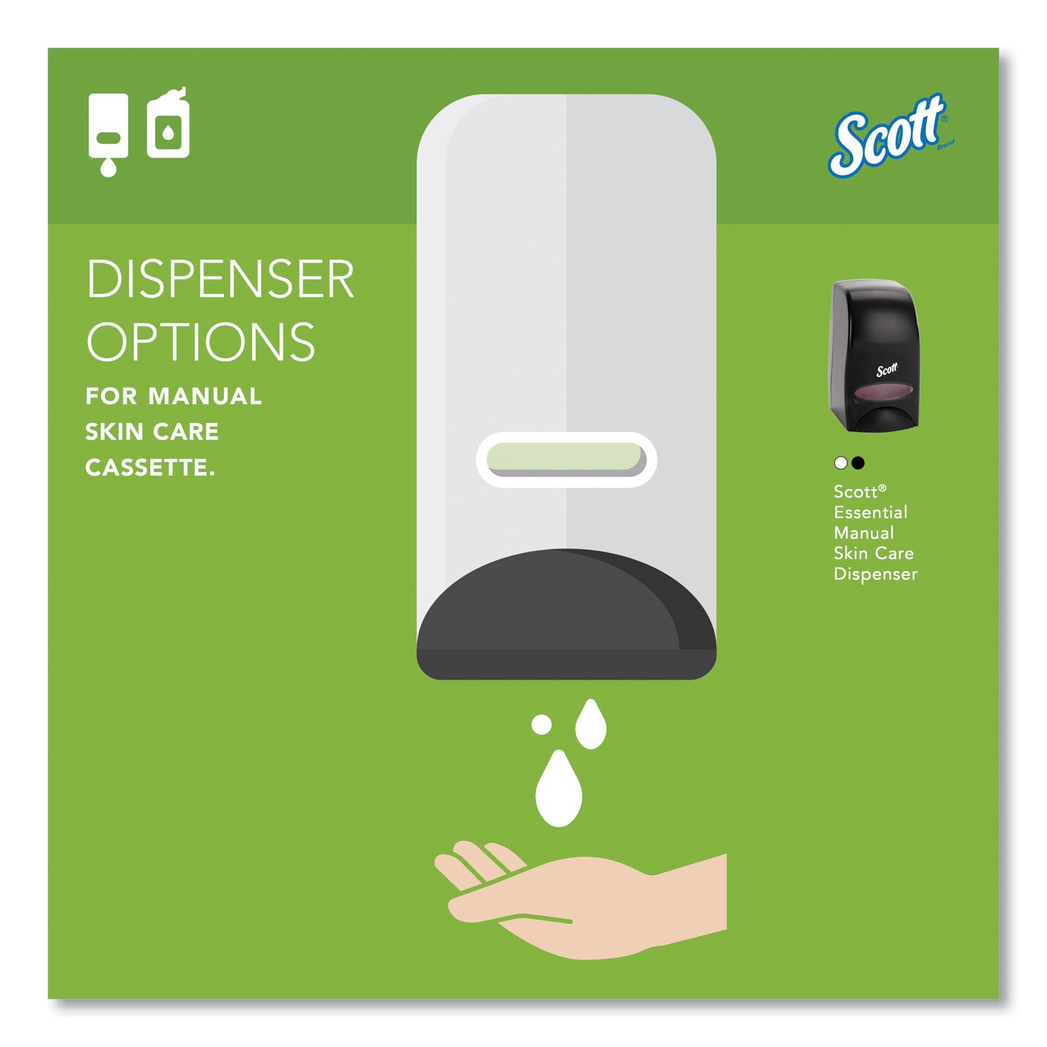 Scott Green Certified Foam Hand Soap - 1.06 quart - Hands-free Dispenser - Hand - Clear - Dye-free, Fragrance-free, Recyclable - 6 / Carton