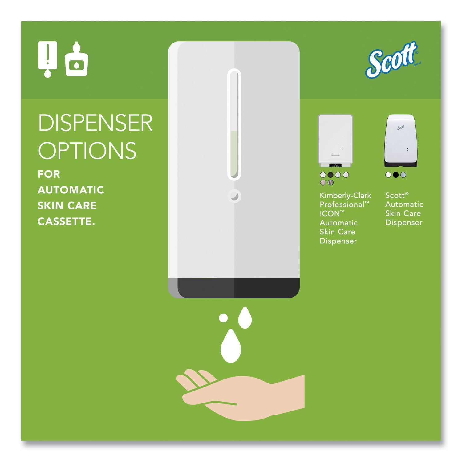 Scott Green Certified Foam Hand Soap - Foam - 1.27 quart - Applicable on Hand - Dye-free, Fragrance-free - 2 / Carton