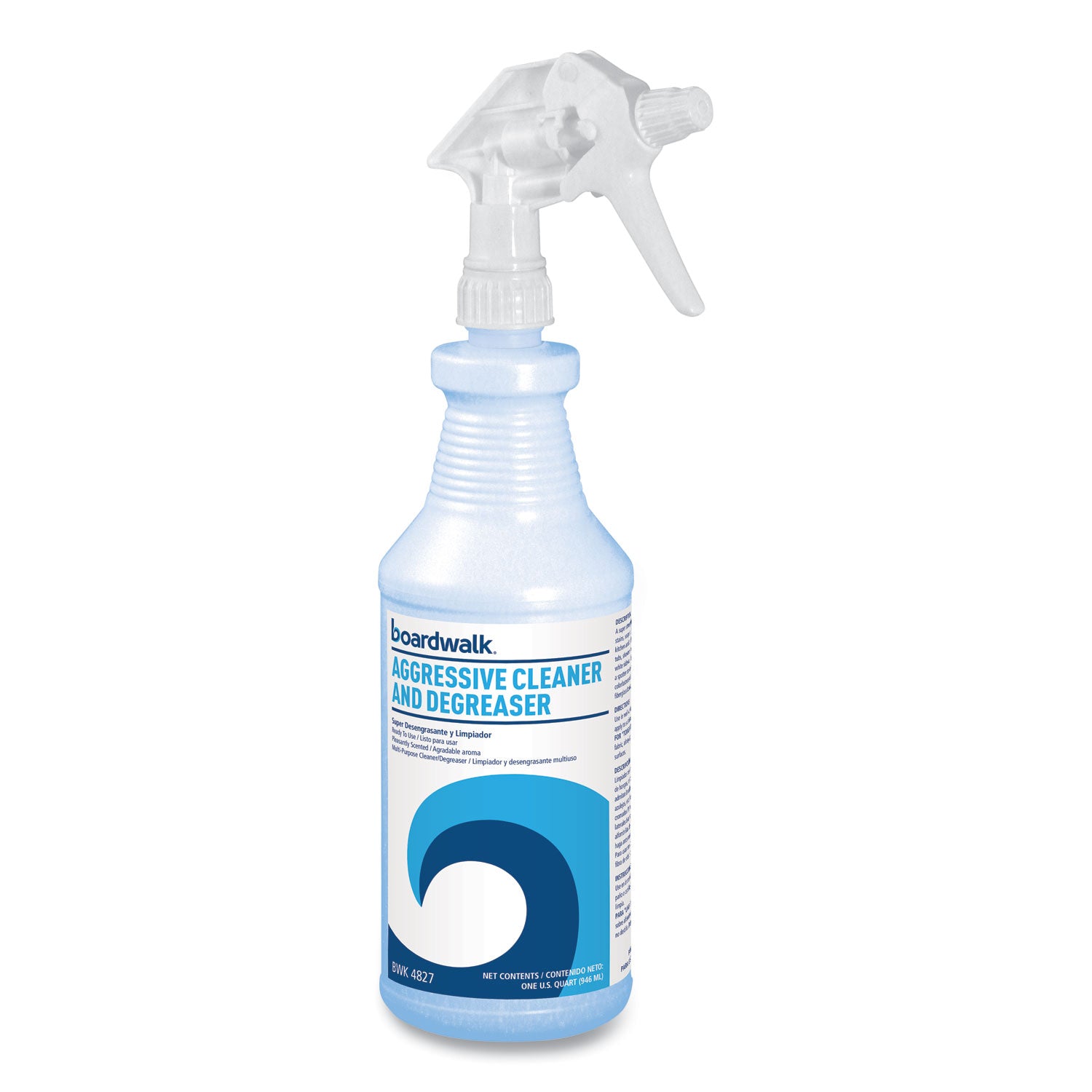 Aggressive Cleaner and Degreaser, Lemon Scent, 32 oz Bottle, 12/Carton