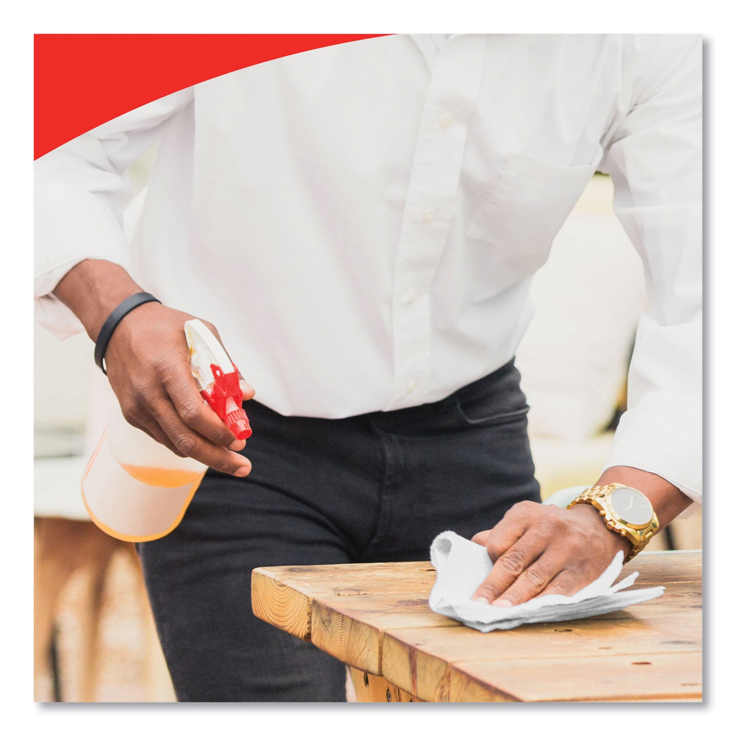 11.10" Width x 16.80" Length - White - Cloth/ - 236 / Carton