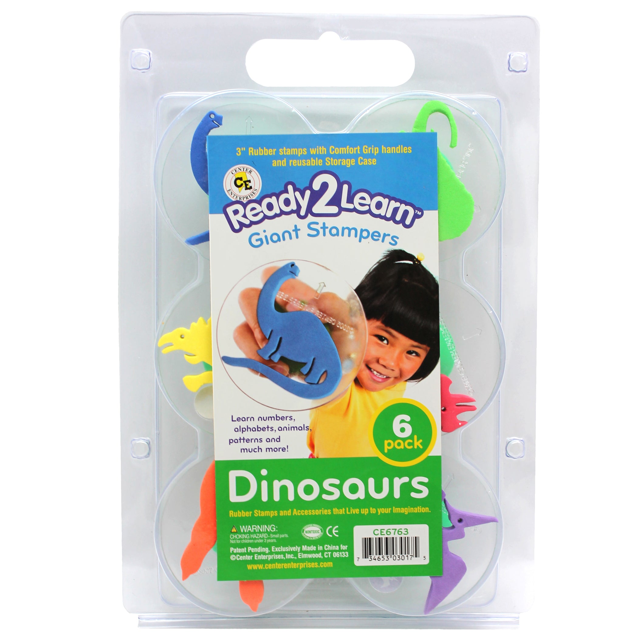Giant Stampers - Dinosaurs - Set of 6