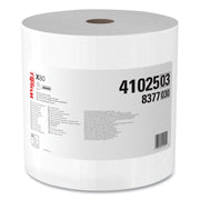 For Industry, Manufacturing Facility - 12.20" Length x 12.50" Width - Recommended For: Oil Remover, Solvent Remover, Grease Remover, Grime Remover, Water Absorber - Absorbent, Durable, Strong, Reusable, Reinforced - White - 1 Roll