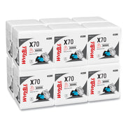 Quarter-fold - 12.50" Width x 12" Length - White - 76/Pack - 12 / Carton