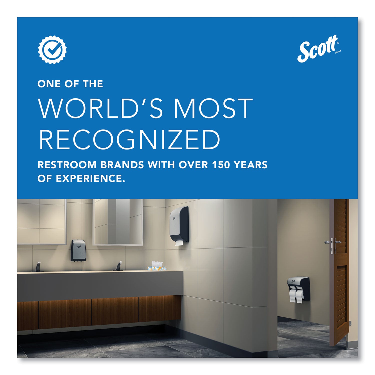 Scott Pro High-Capacity Coreless Standard Roll Toilet Paper Dispenser - Roll Dispenser - 4 x Roll - 12.8" Height x 11.3" Width x 6.2" Depth - Plastic - Black - Compact, Durable - 1 Each