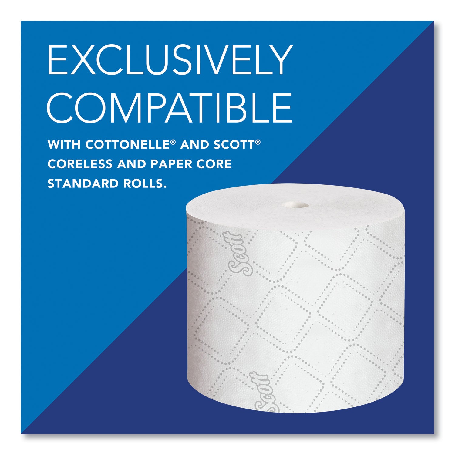 Scott Pro High-Capacity Coreless Standard Roll Toilet Paper Dispenser - Roll Dispenser - 4 x Roll - 12.8" Height x 11.3" Width x 6.2" Depth - Plastic - Black - Compact, Durable - 1 Each
