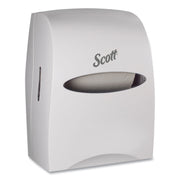 Scott Essential Manual Hard Towel Dispenser - Touchless Dispenser - 16.1" Height x 12.6" Width x 10.2" Depth - White - 1 Carton