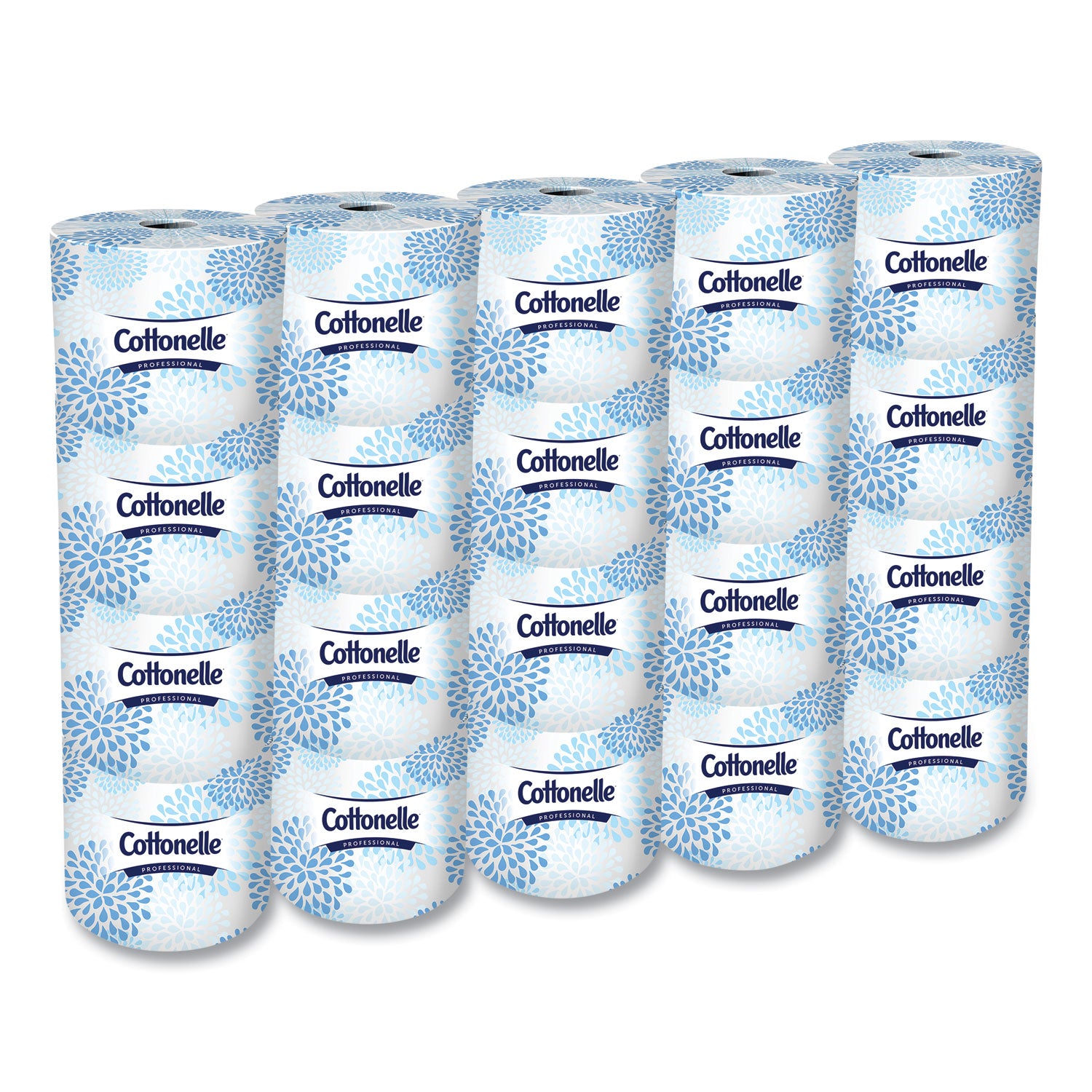 Cottonelle Professional Standard Roll Toilet Paper - 2 Ply - 4" Width x 4" Length - 451 Sheets/Roll - White - 20 / Carton
