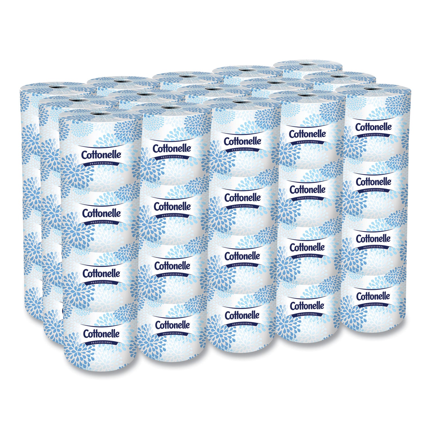 Cottonelle Professional Standard Roll Toilet Paper - 2 Ply - 4" Width x 4" Length - 451 Sheets/Roll - White - 60 / Carton